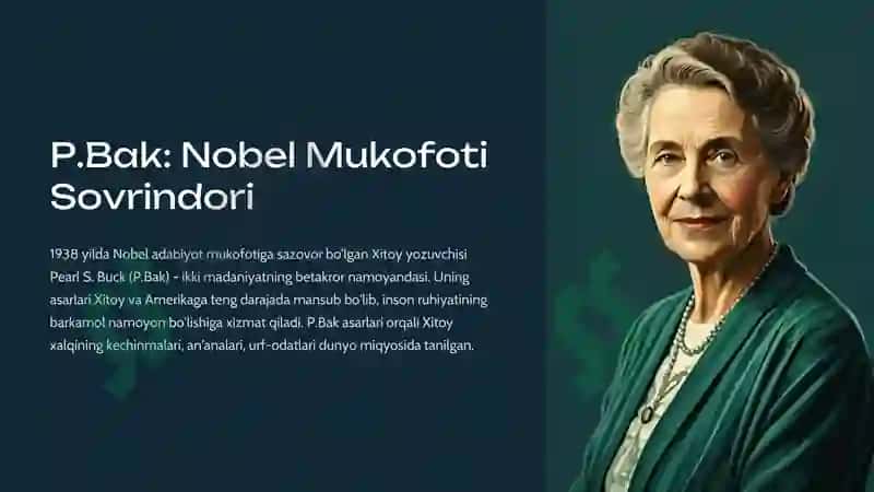 P.Bak: Nobel Mukofoti Sovrindori 3