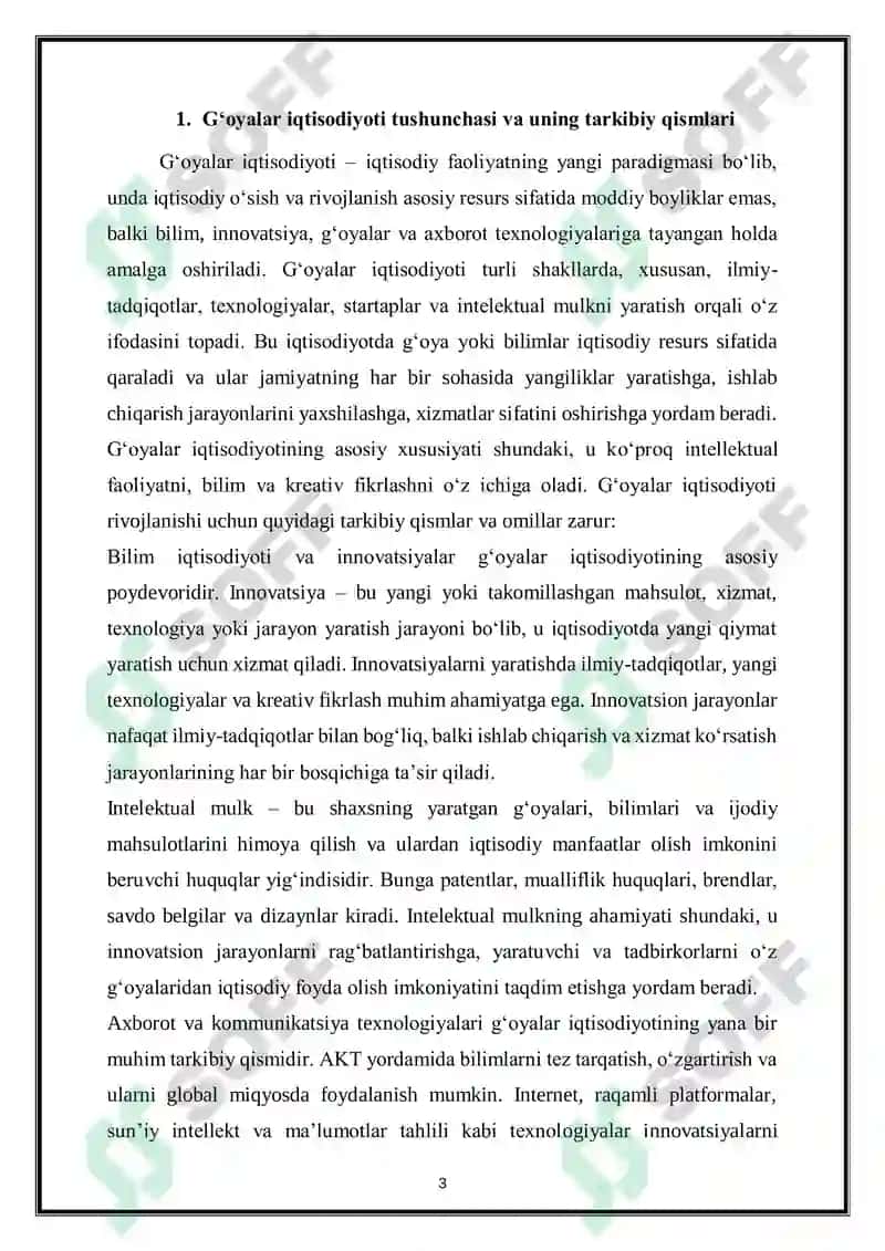G‘oyalar iqtisodiyoti 3