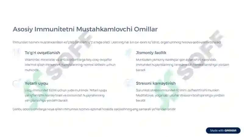 Immunitetni Mustahkamlovchi Vositalar 3