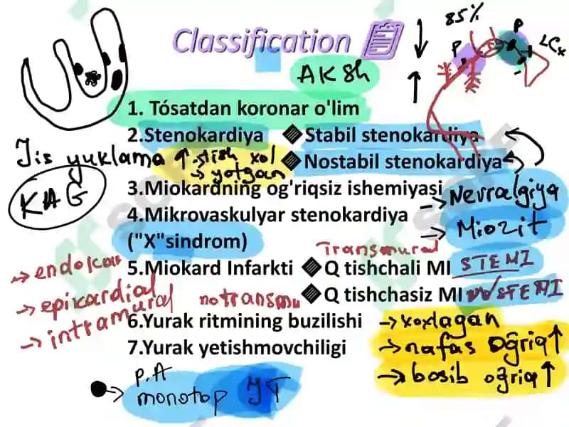 Yurak ishemik kasalliklari 3