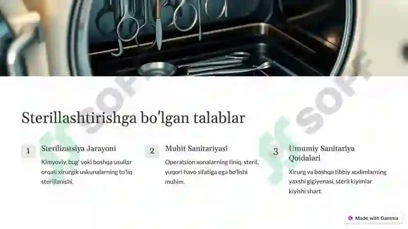 Zamonaviy xirurgik uskuna moslamalari 3