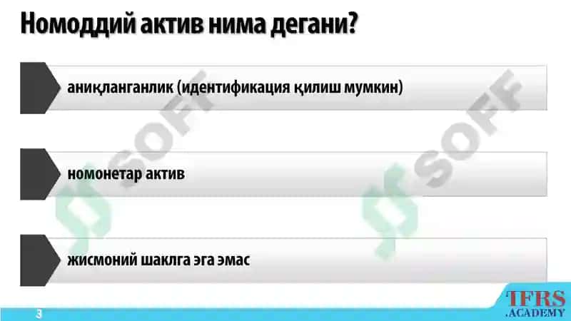 Номоддий активлар 3