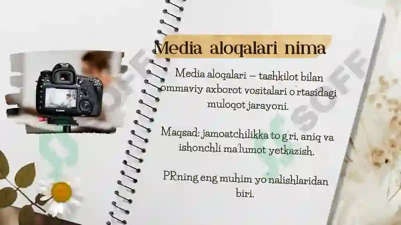 Media aloqalarining asoslari 3