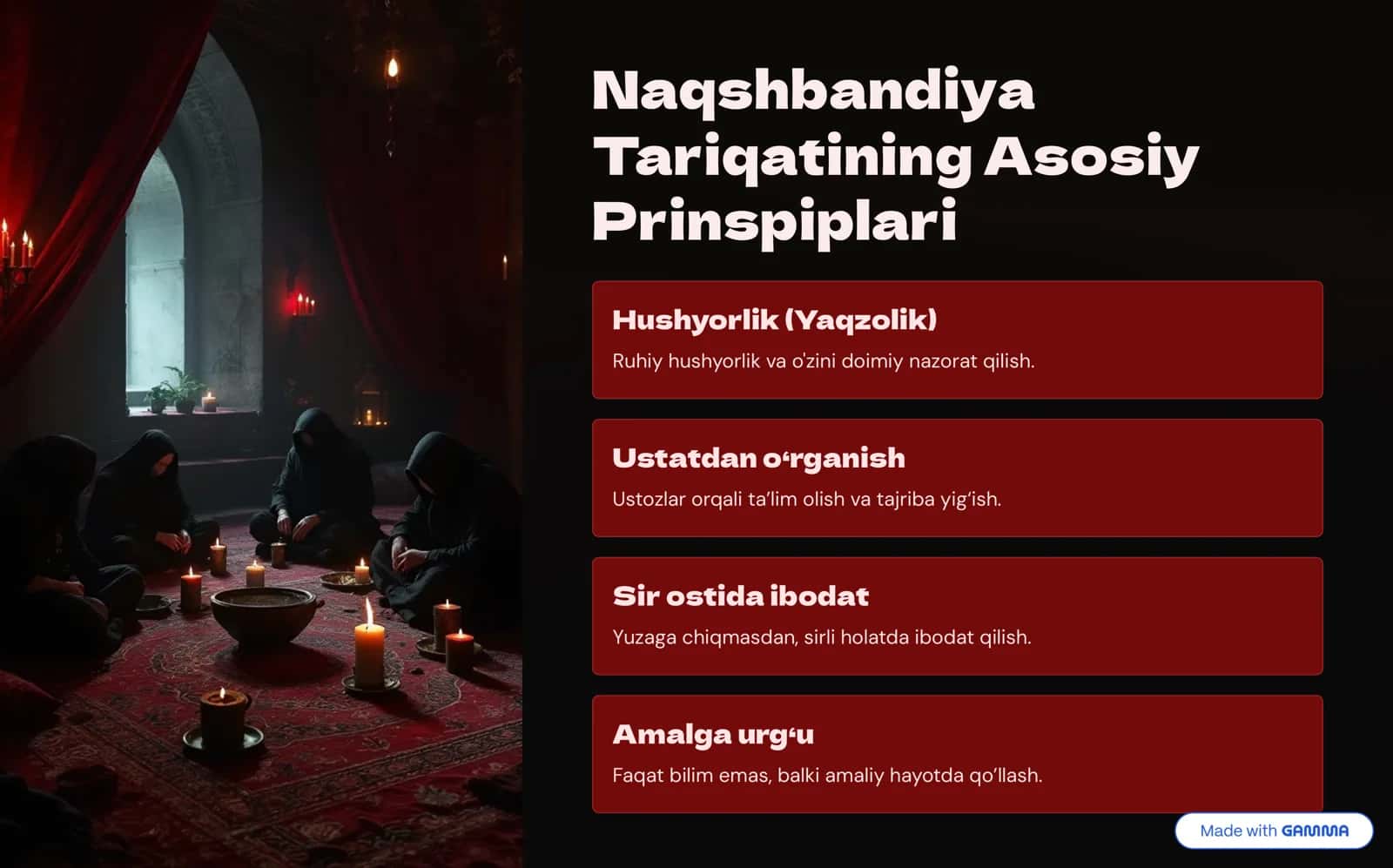 Bahoiddin Naqshband va Tasavvufda Islohotlar 3