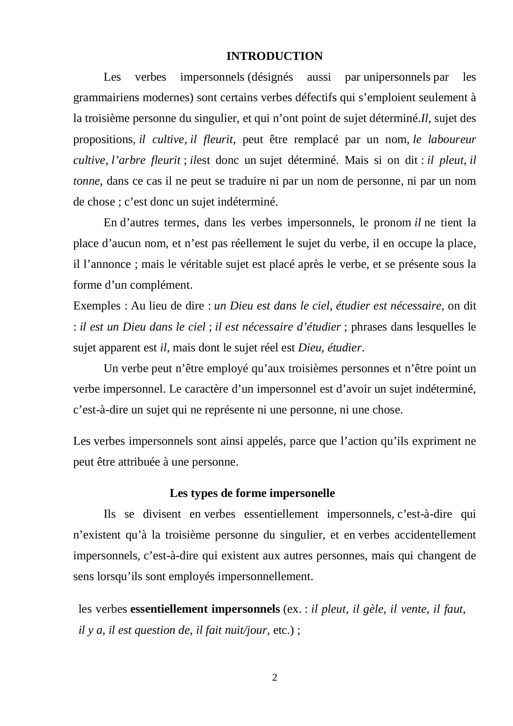 Semantique des formes impersonnelles 3