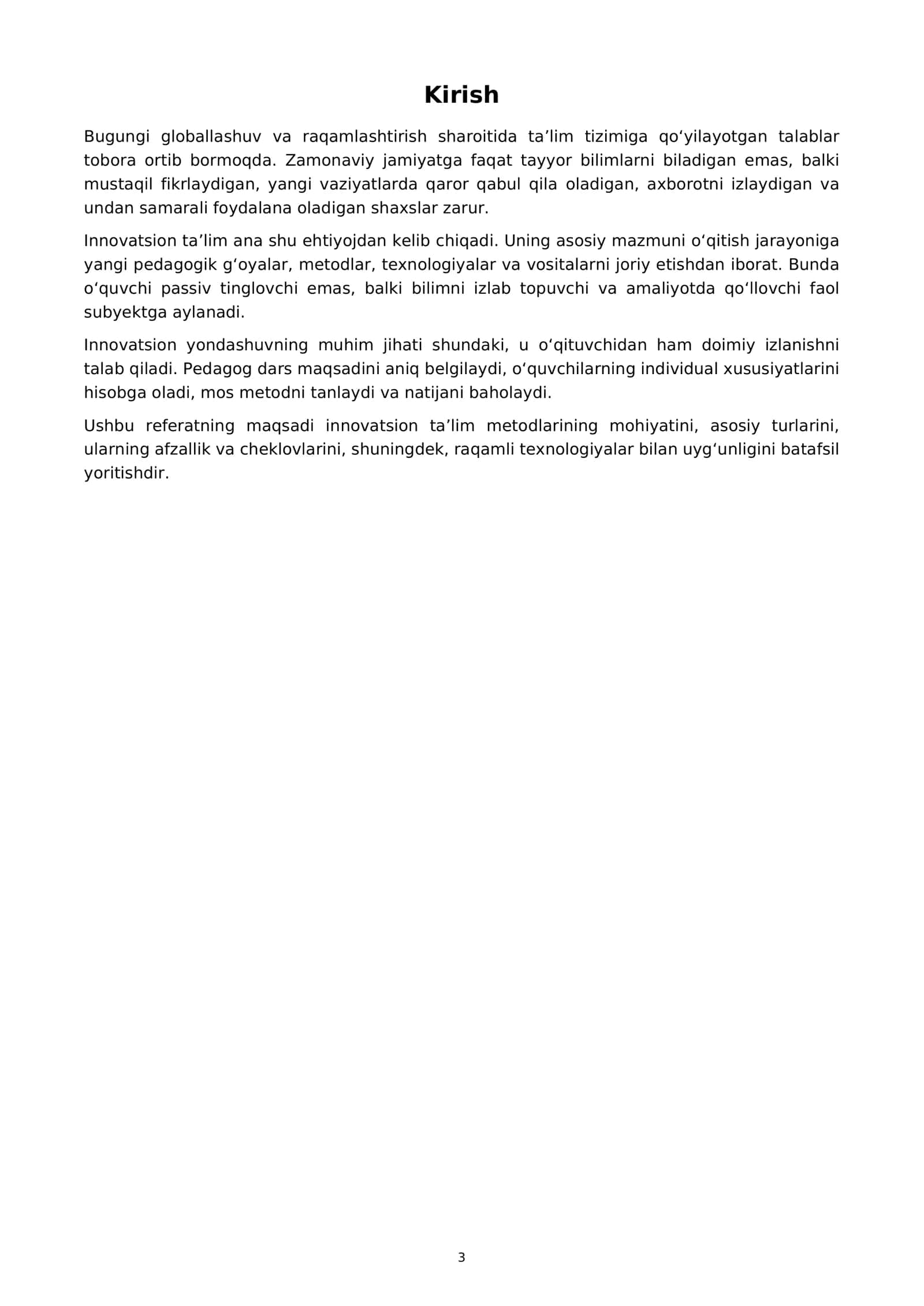 Innovatsion taʼlim metodlari 3