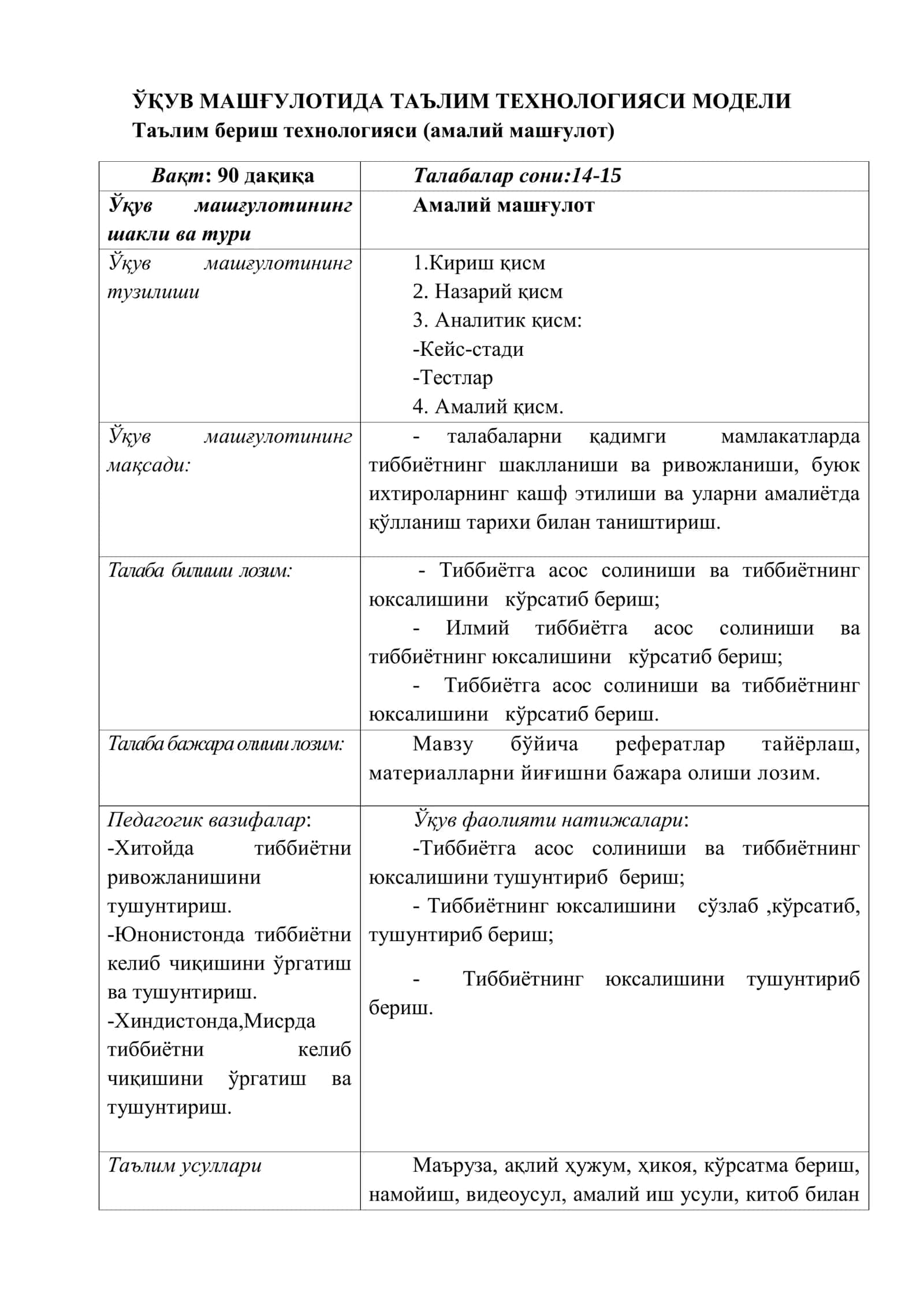 Таълим Технологияси 3