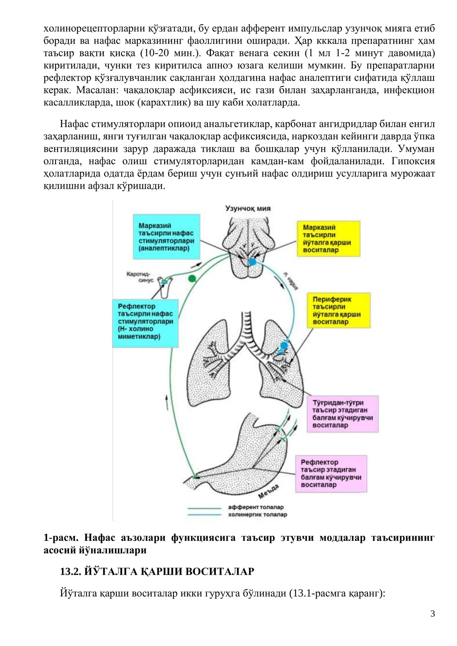 НАФАС АЪЗОЛАРИ ФАОЛИЯТИГА ТАЪСИР ЭТУВЧИ ДОРИ ВОСИТАЛАР 3