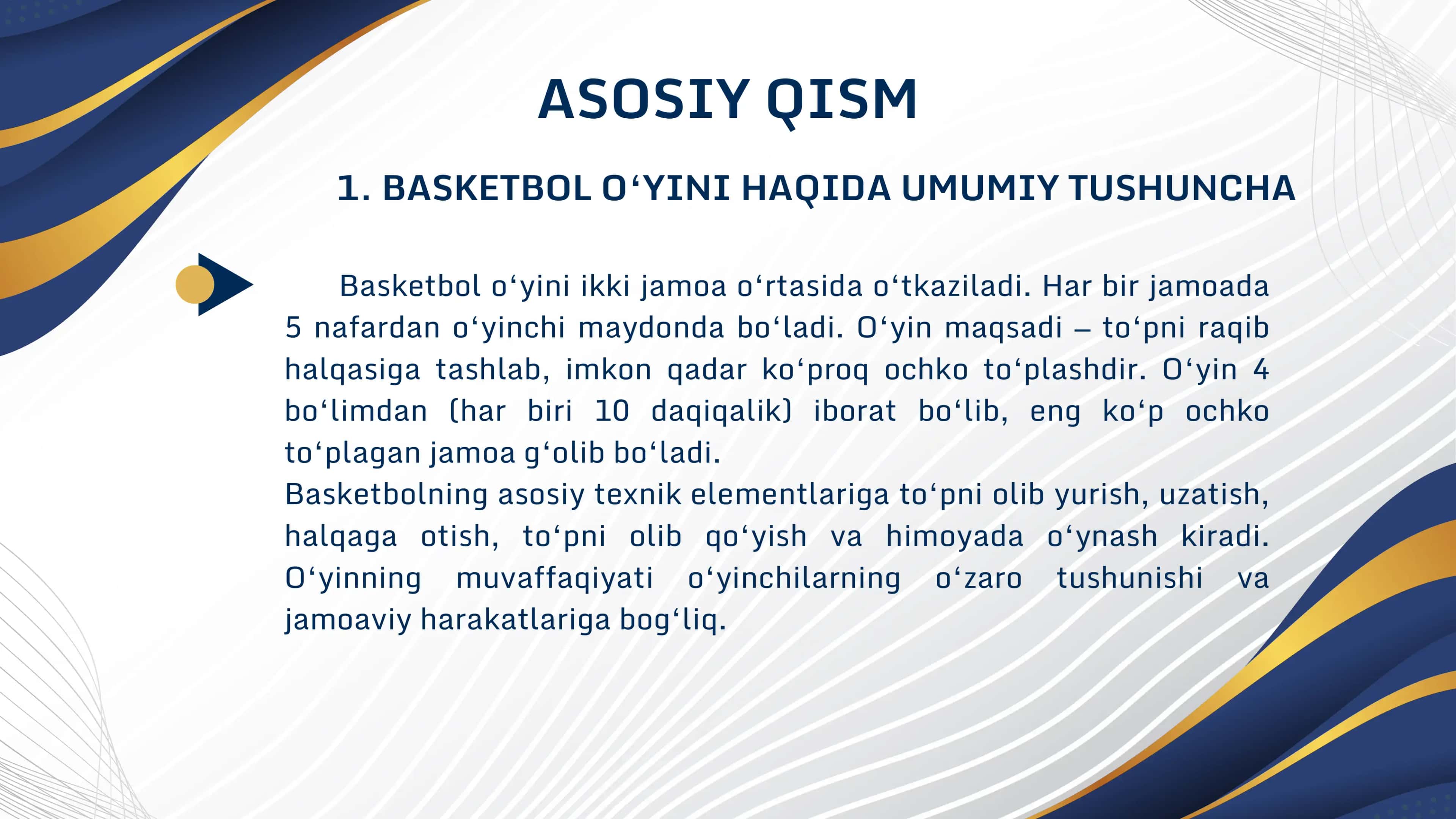 Basketbol sport turi 3