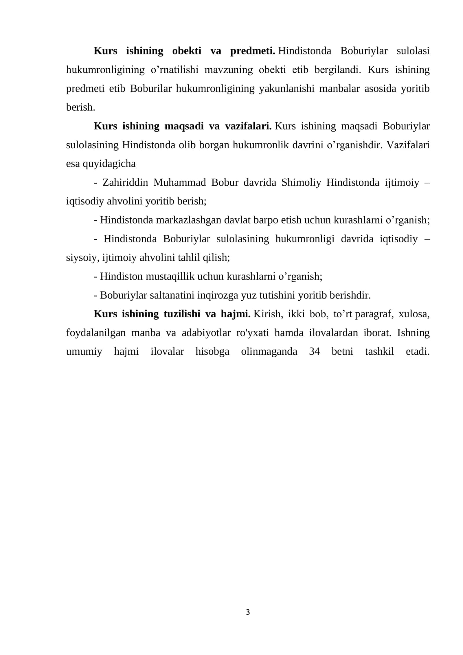 Hindistonda Boburiylar sulolasi hukumronligining o’rnatilishi 3