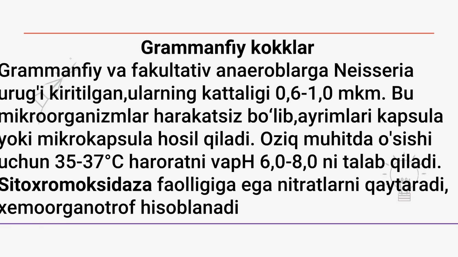 Mikrobiologiya fanidan Mustaqil ish 3