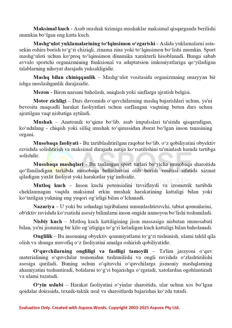 Jismoniy tarbiyaning eng sara va kerakli atamalari 3