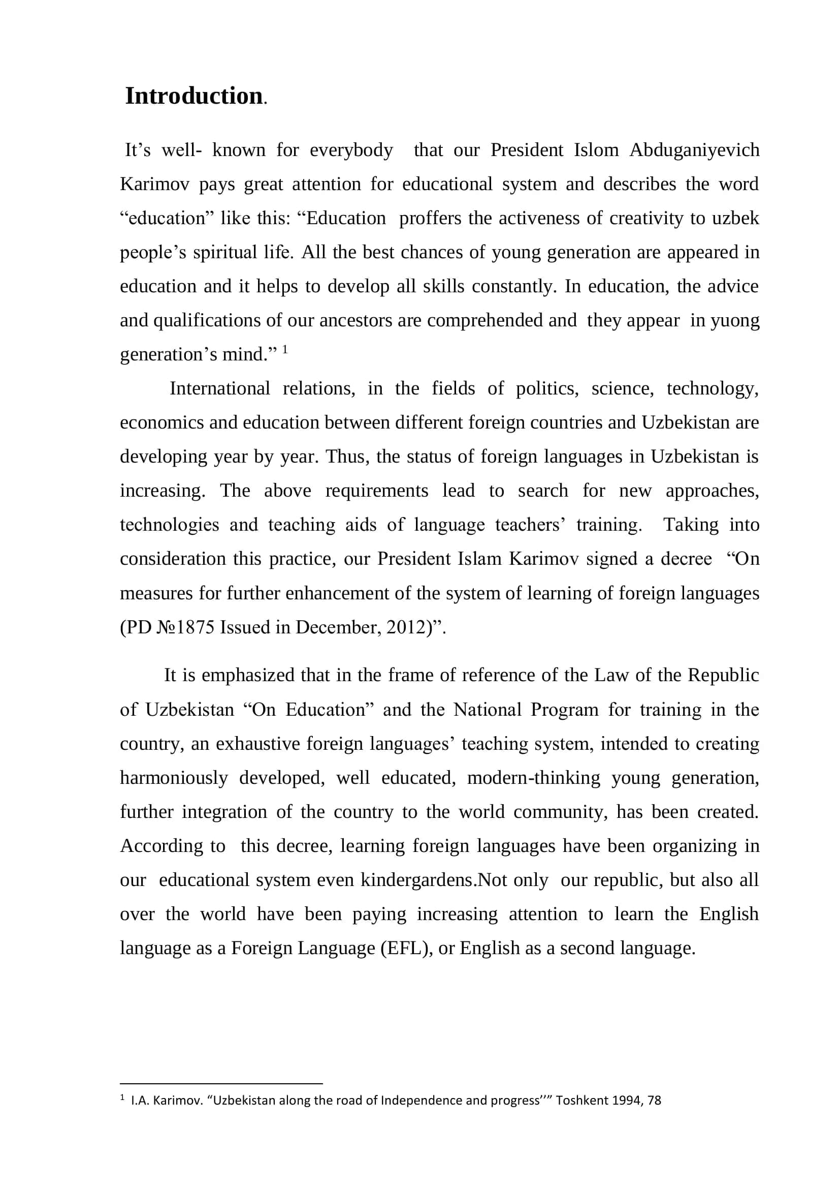 The interactive methods in teaching spoken English as a foreign language 3