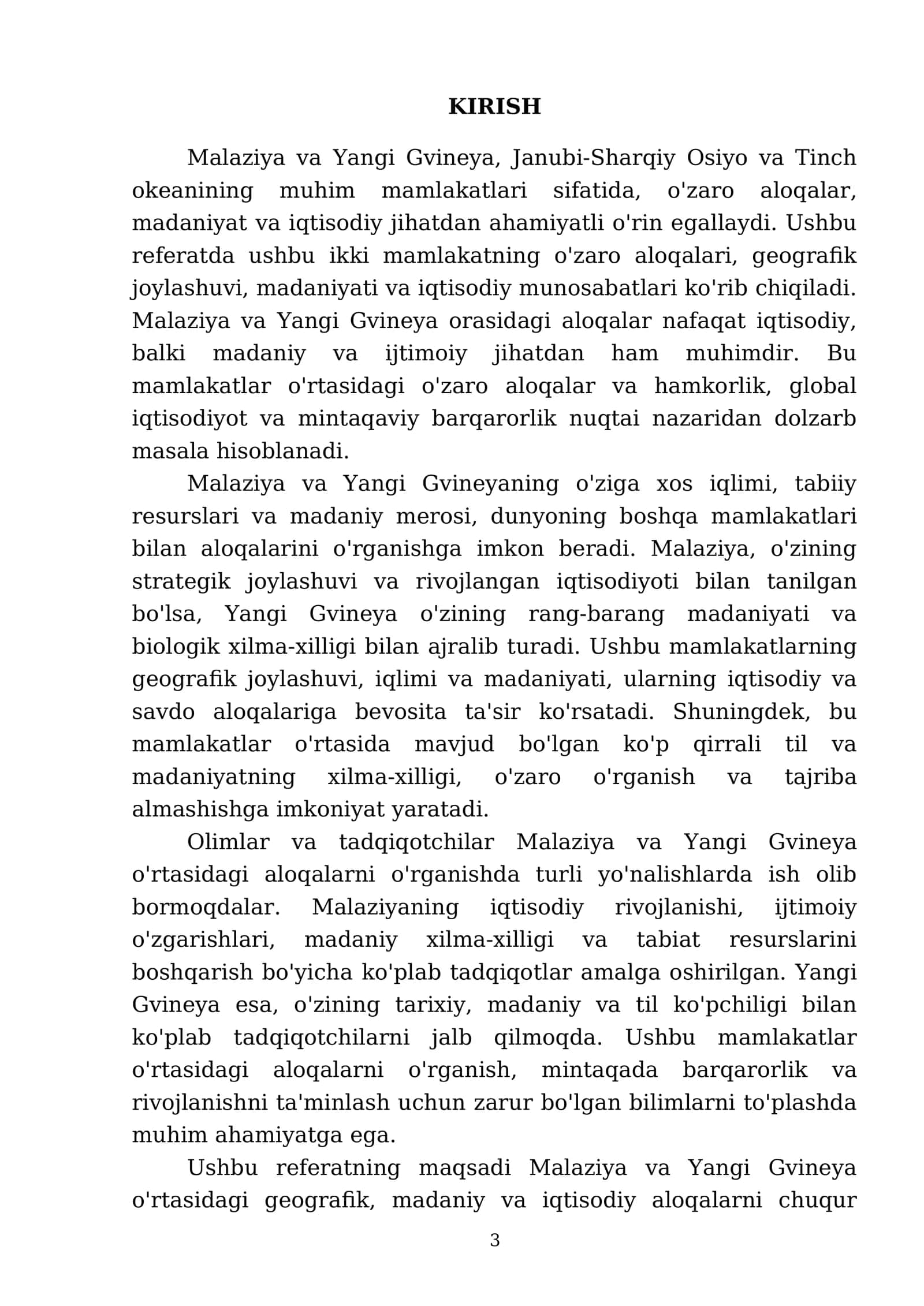 "Malaziya va Yangi Gvineya" 3