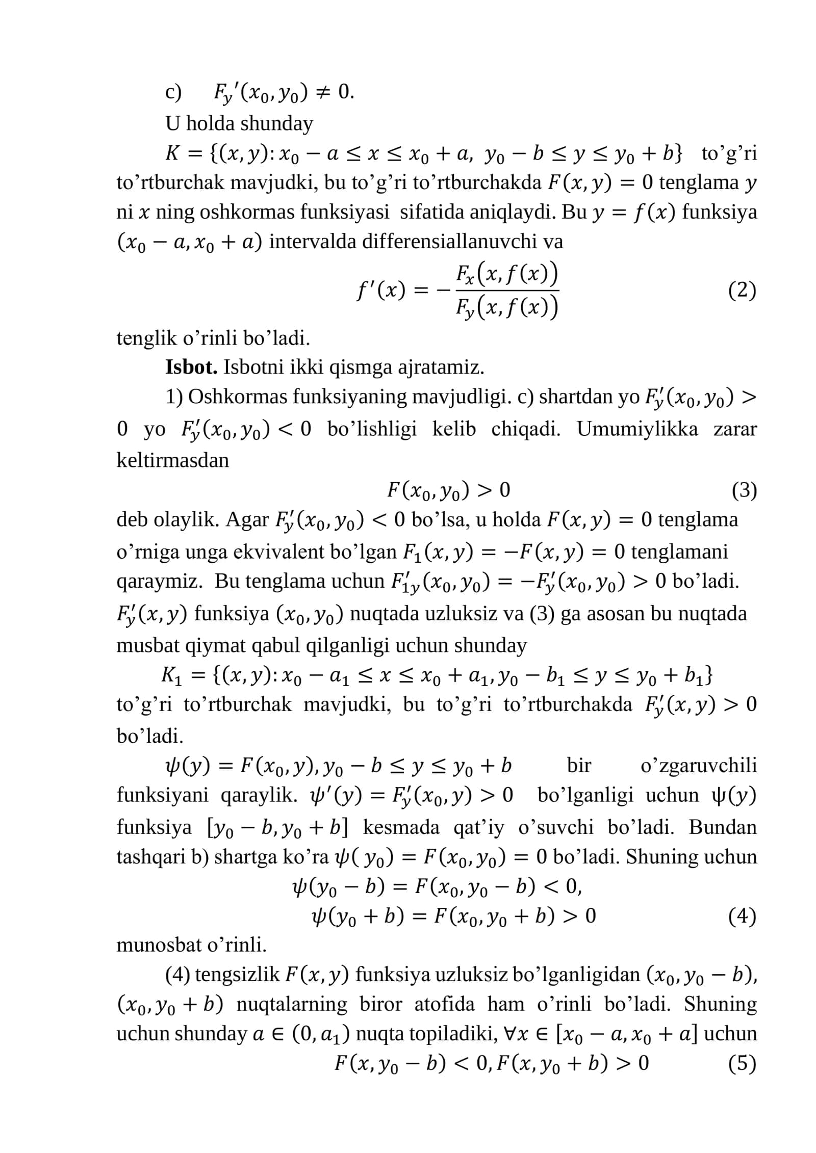Oshkormas funksiyalar 3