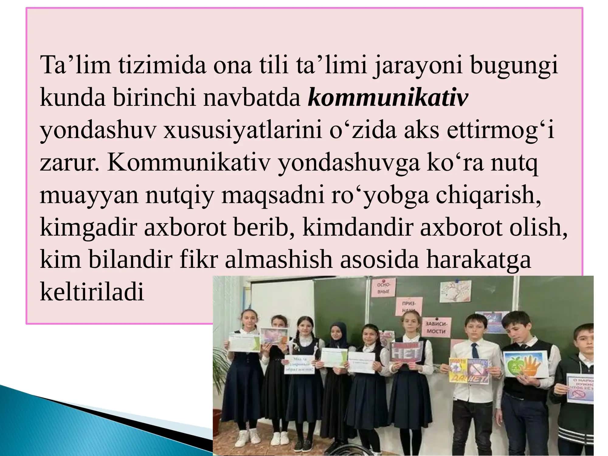 O‘zbеk (ona) tili o‘qitishning o‘ziga xos omillari 3