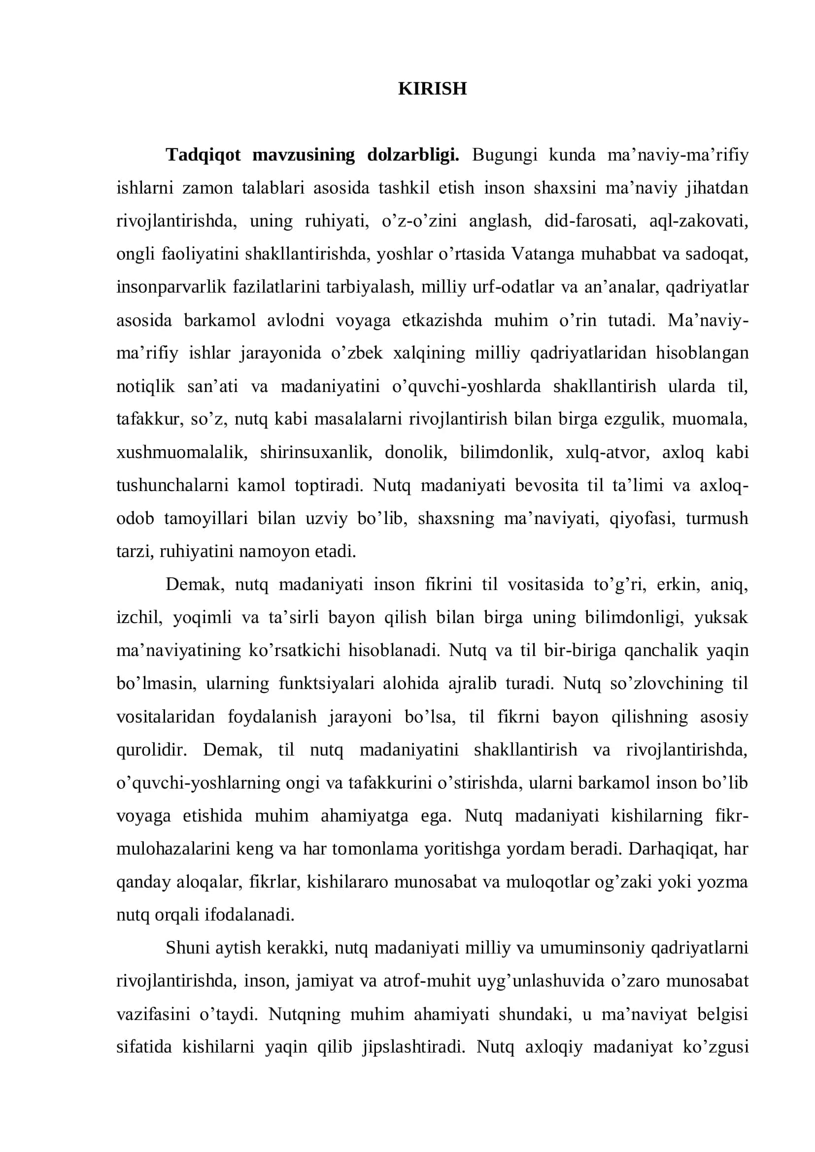 Nutq madaniyatini shakllantirish omillari 3