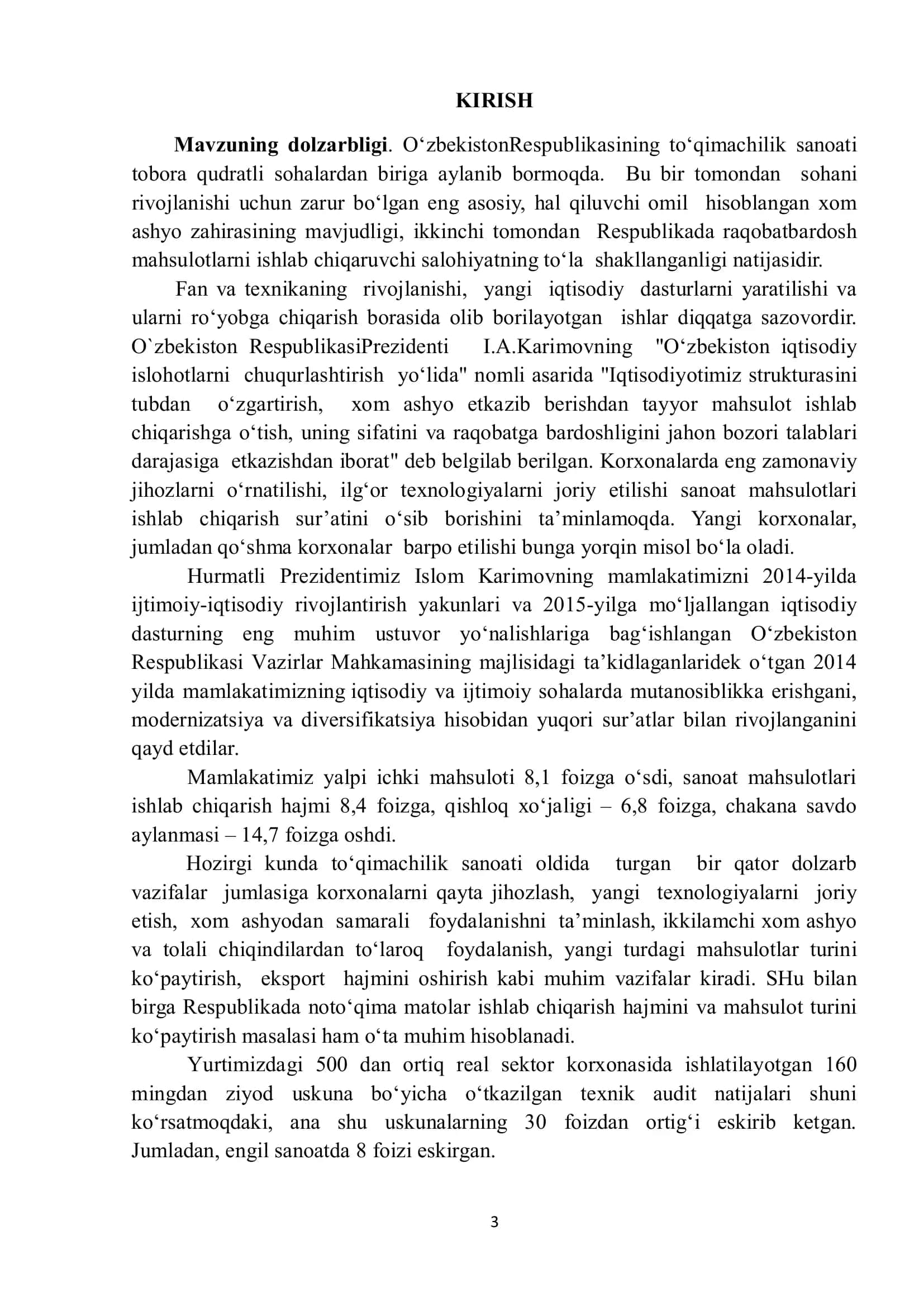 NOTO’QIMA MATOLARI ISHLAB CHIQARISH USULLARI 3