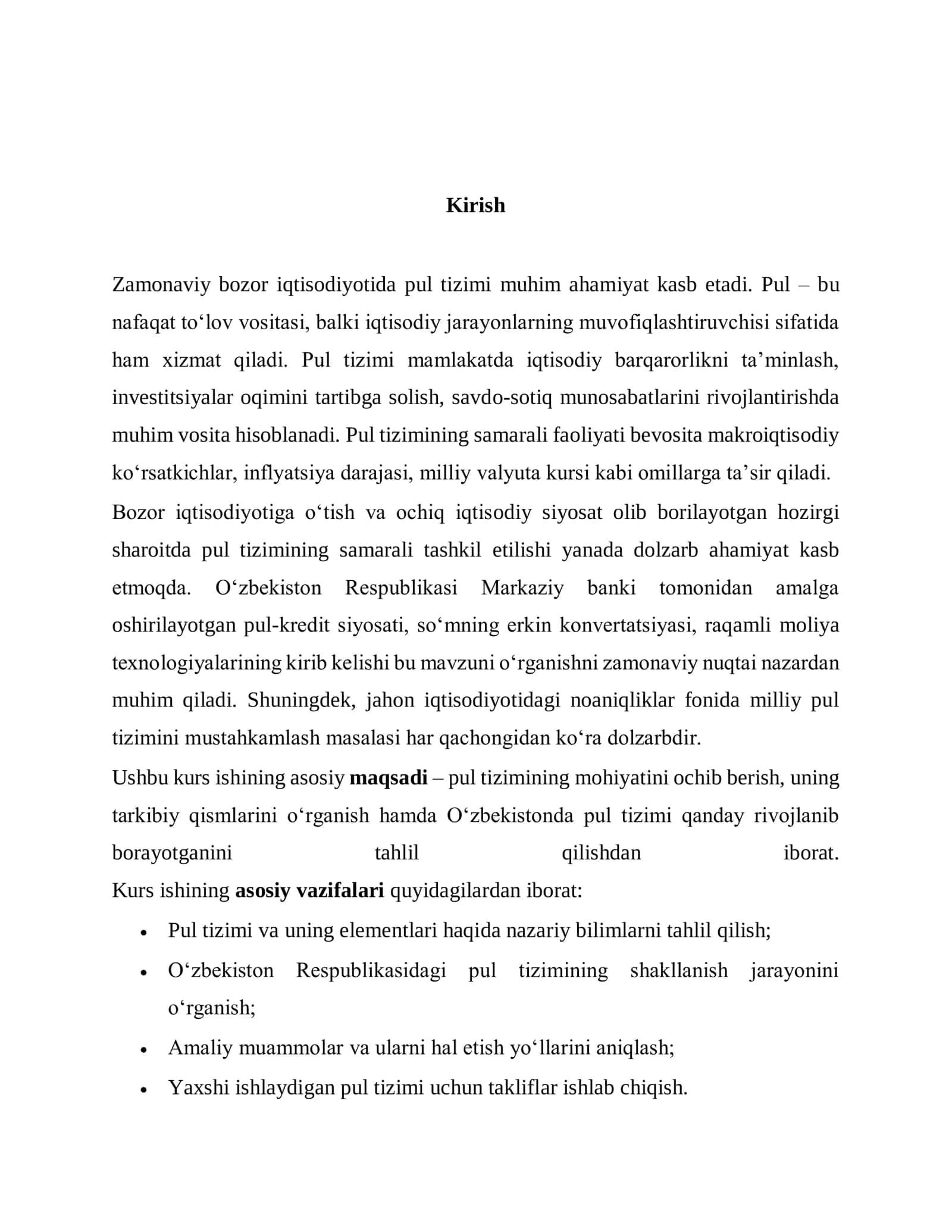 PUL TIZMI VA UNING TARKIBIY QISMLARI 3