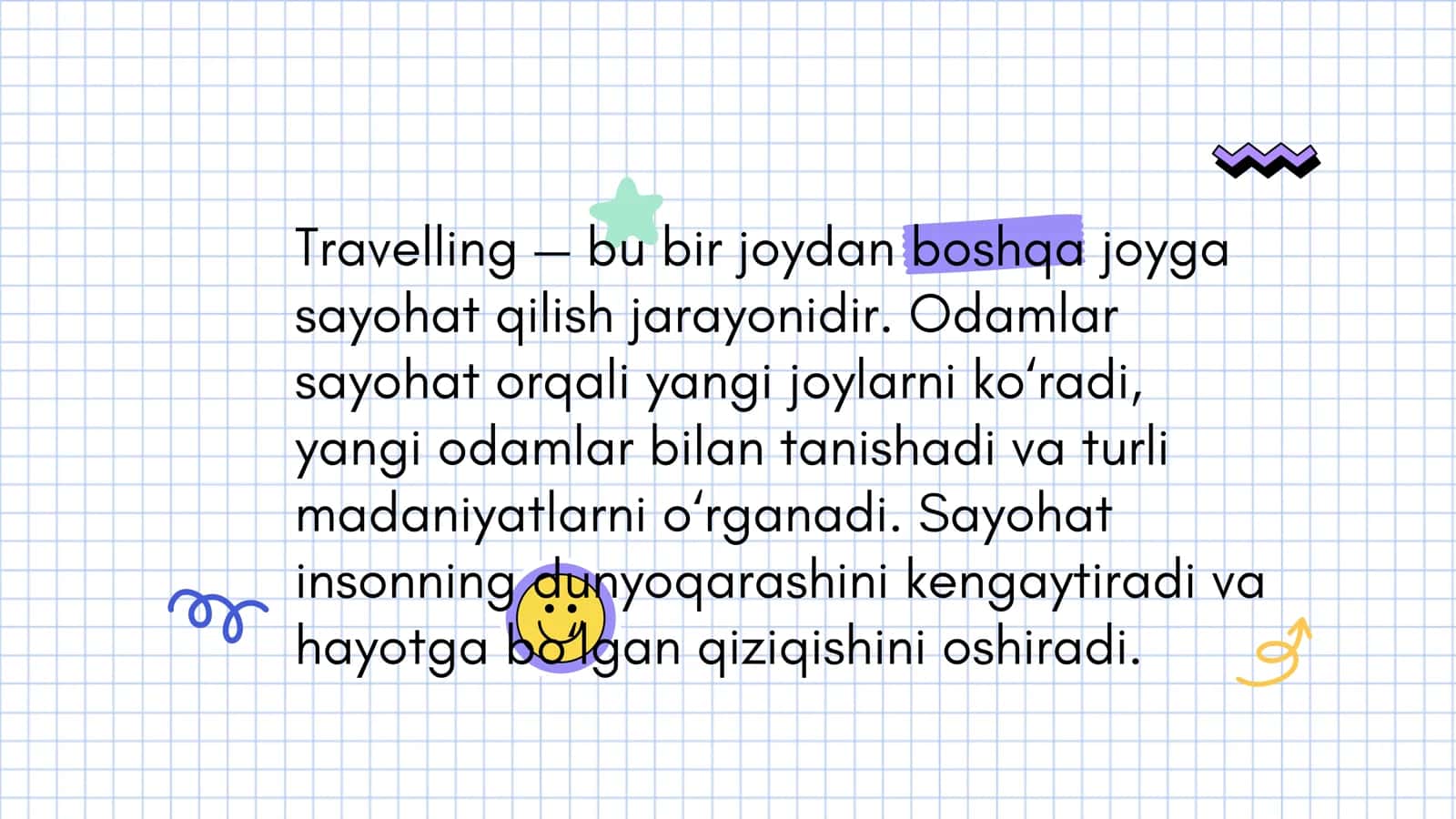 Travelling turlari 3