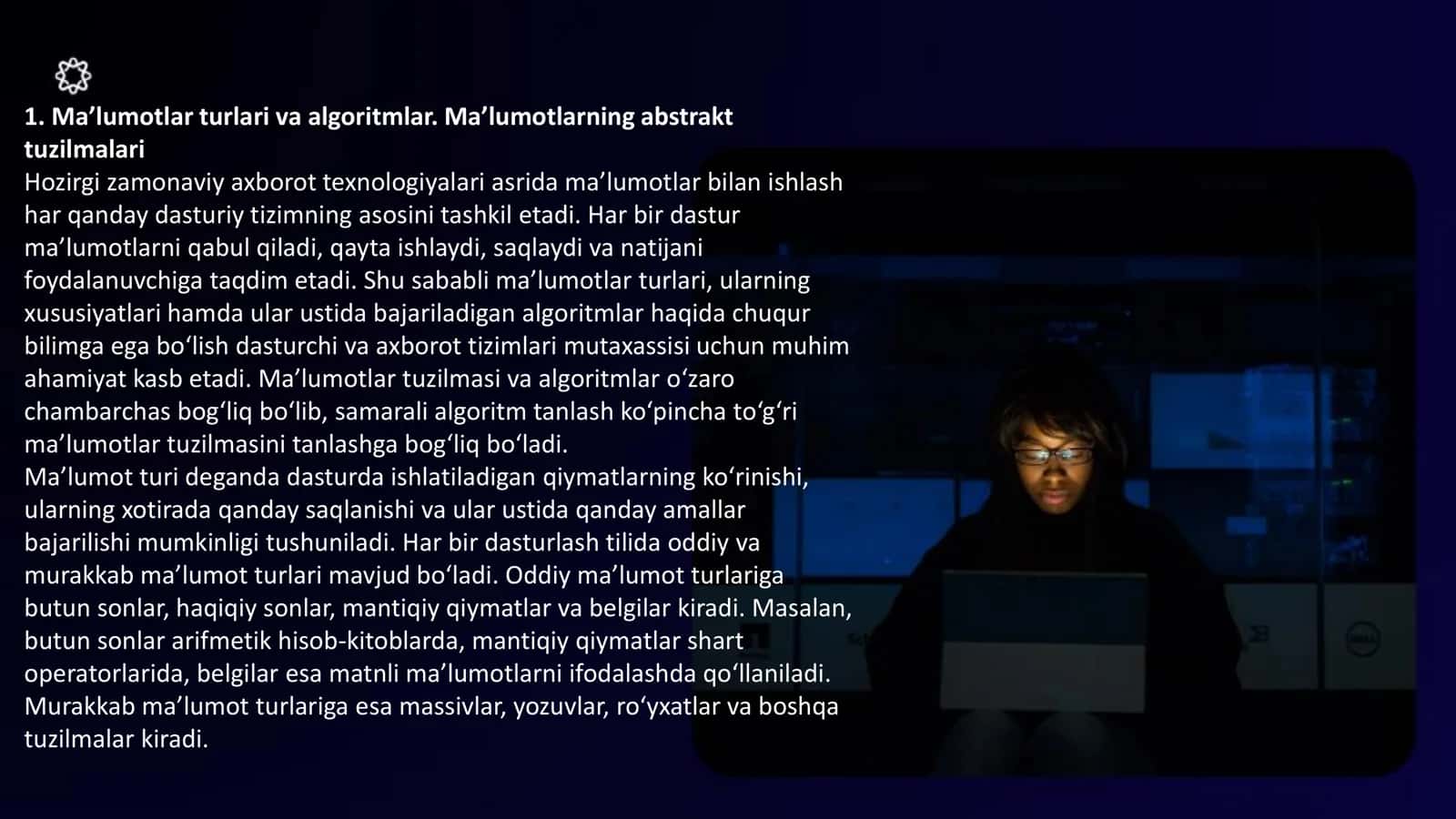 MA‘LUMOTLAR TUZILMASI VA ALGORITMI 3