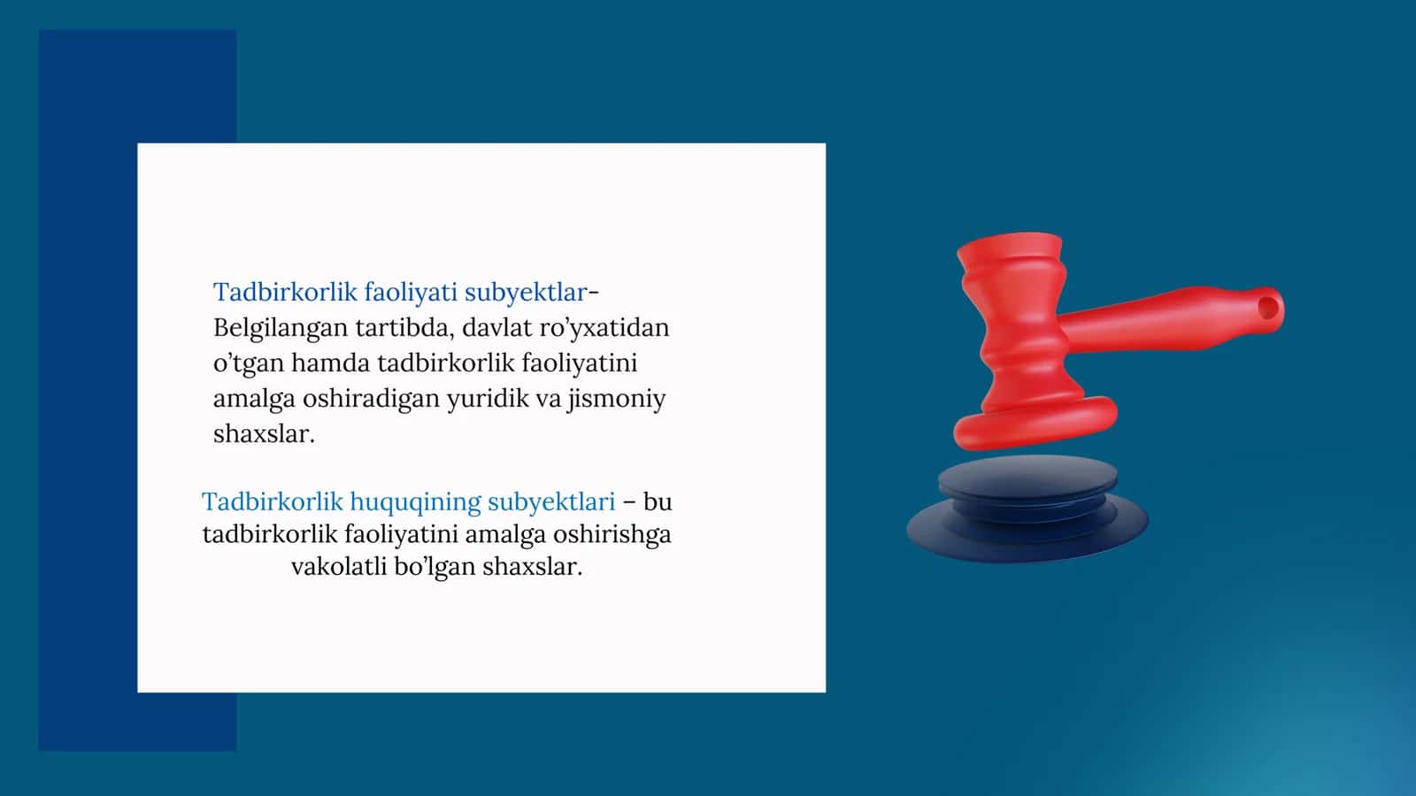 Tadbirkorlik subyektlari 3