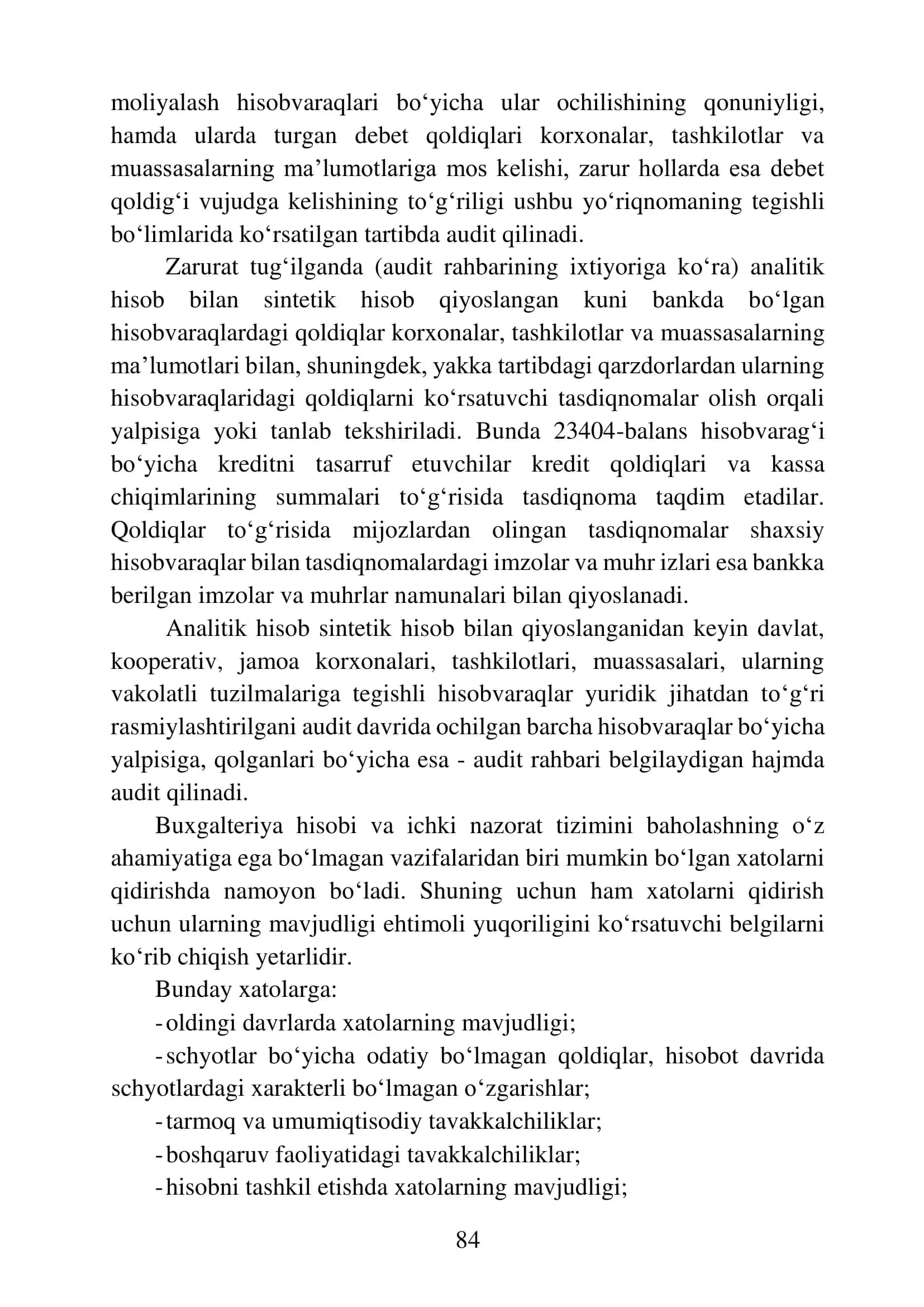 HISOB-KITOB OPERATSIYALARI AUDITI 3