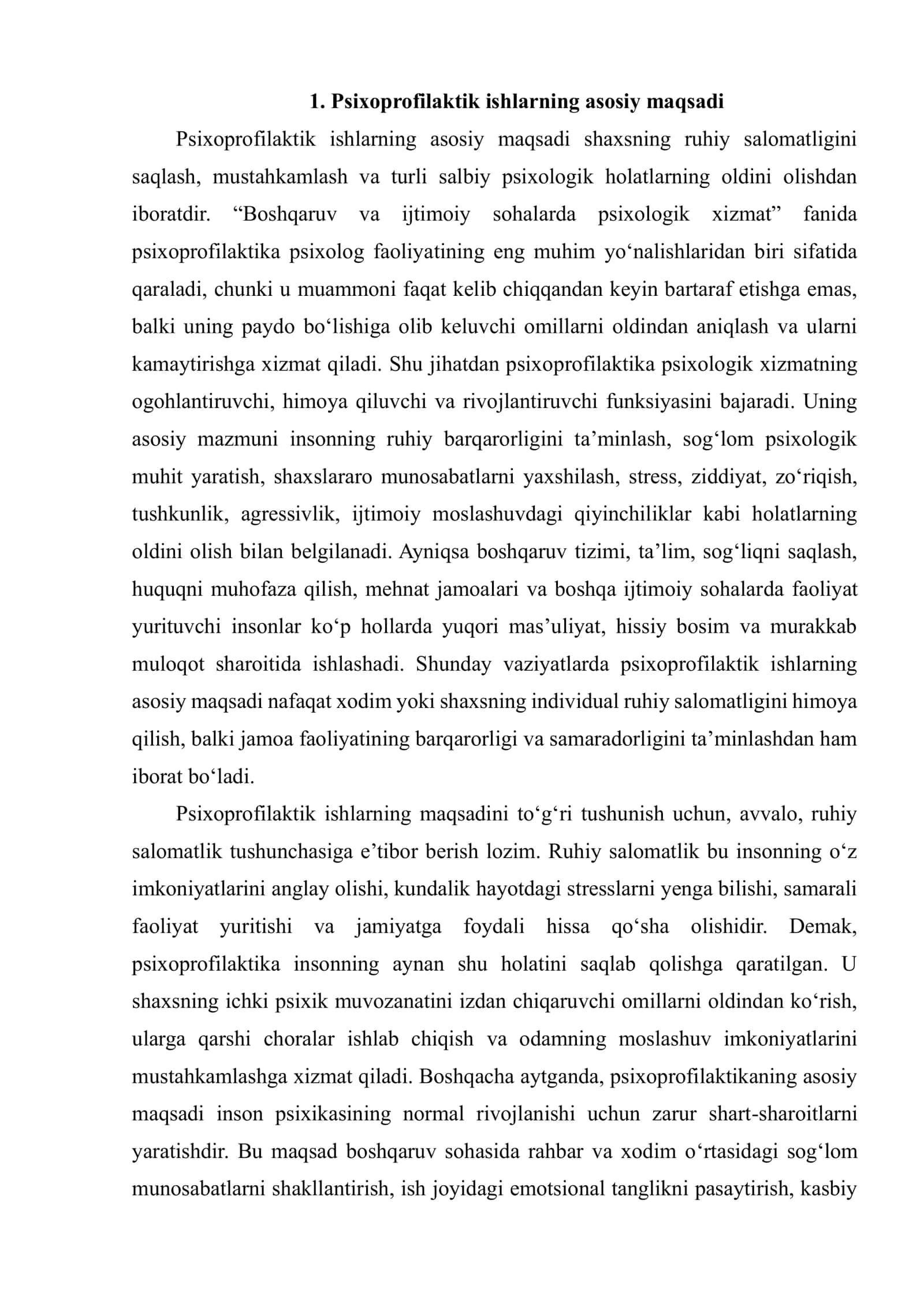 PSIXOPROFILAKTIK ISHNING ENG MUHIM VAZIFALARI 3
