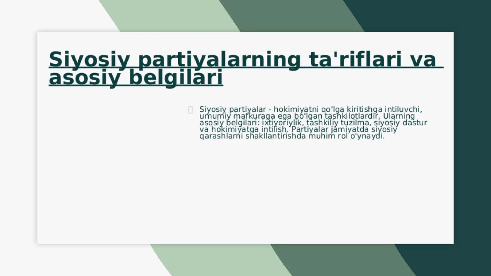 Siyosiy partiyalar va partiyaviy tizimlar 3