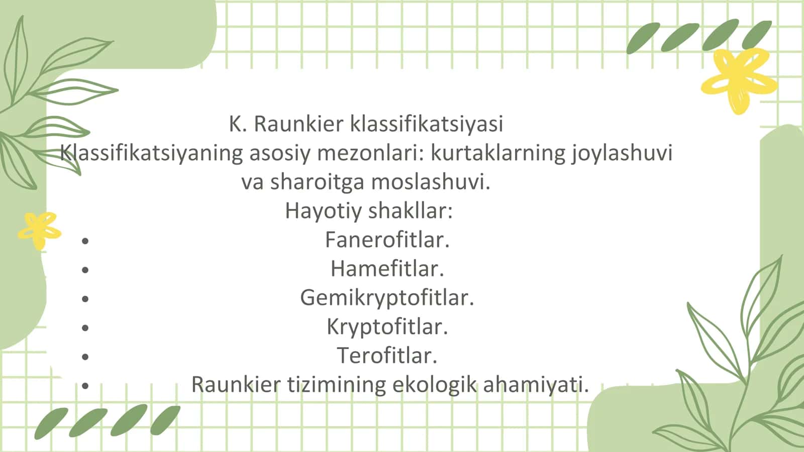 O'simliklar ekologiyasi 3
