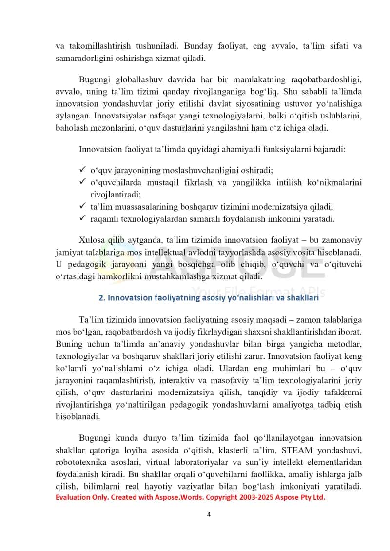 Taʼlim tizimida innovatsion faoliyatni boshqarish 4