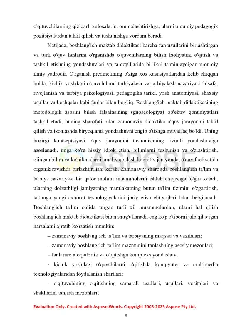 ZAMONAVIY DIDAKTIKANING QONUNIYATLARI VА PRINTSIPI 4