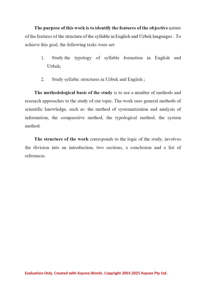 Syllabic structure of english words 4