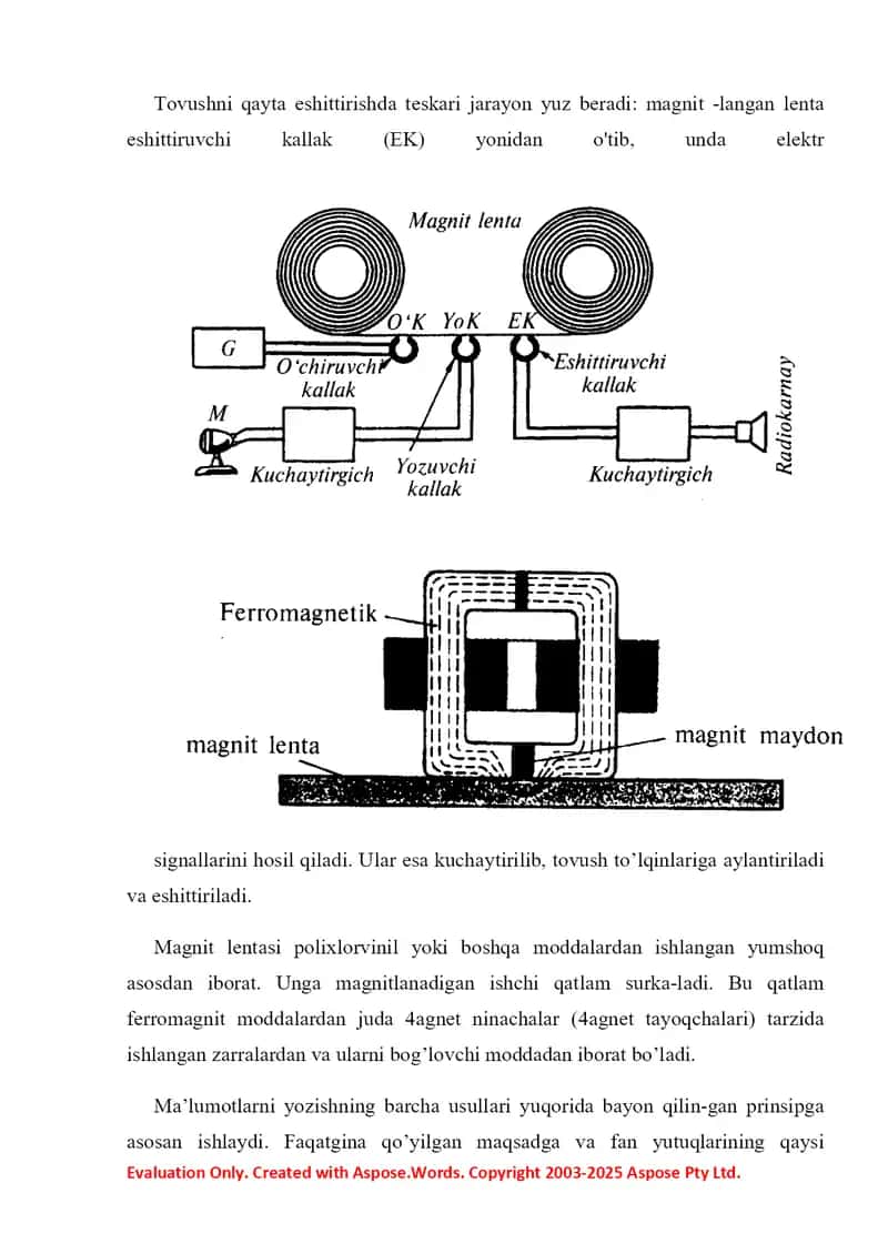 Qattiq jismlarning magnitlanishi, Ferromagnitlar, Paramagnitiklar, Diamagnitiklar 4