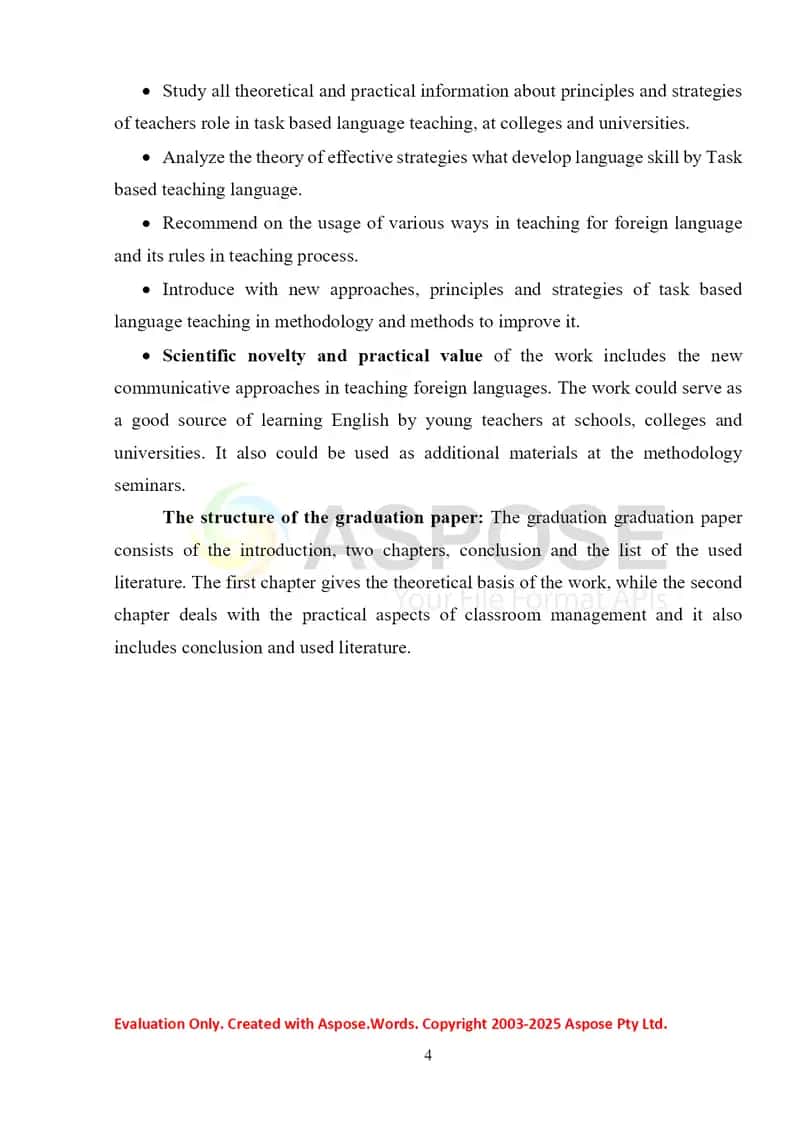 The language learning task: TBL, CBL, PBL 4