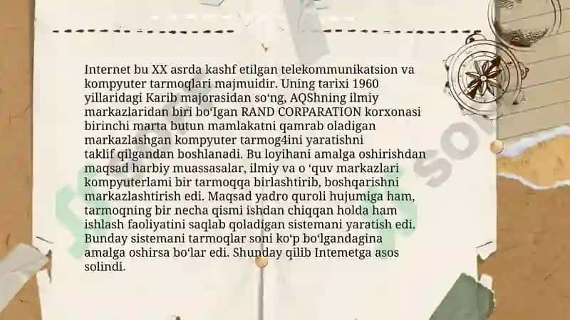 Raqamli tarix fanining boshqa fanlar bilan aloqadorligi 4