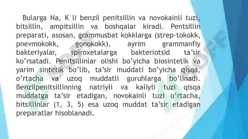 Zaxmga qarshi dori vositalari 4