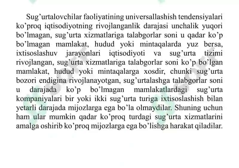 Sug'urta kompaniyalari va ularning asosiy funksiyalari 4