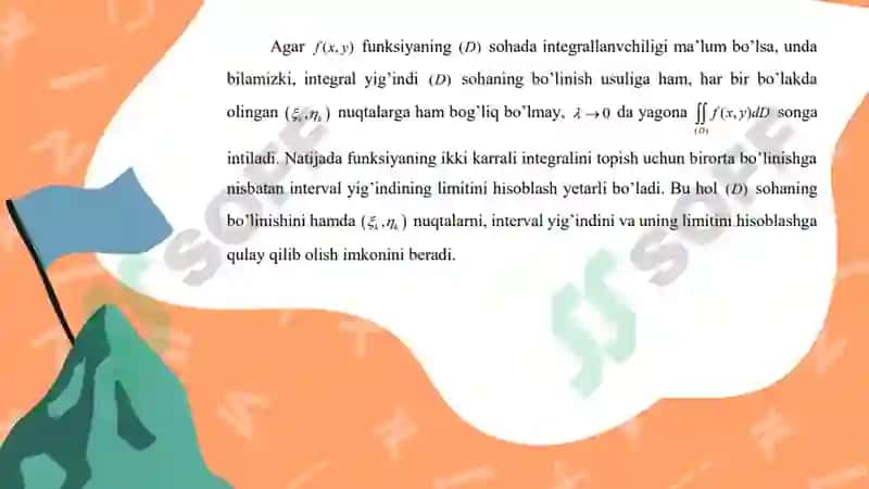 Ikki o’lchovli integrallarni hisoblash 4