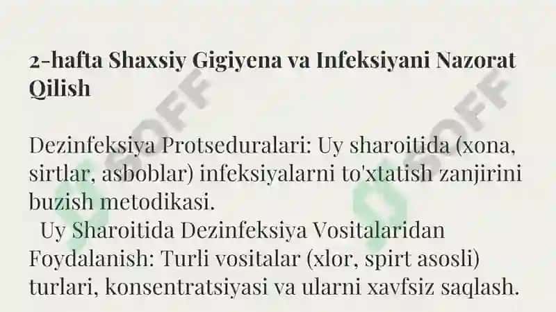 Uy Hamshirasi: Etik va Kasbiy Asoslar Kurs 4