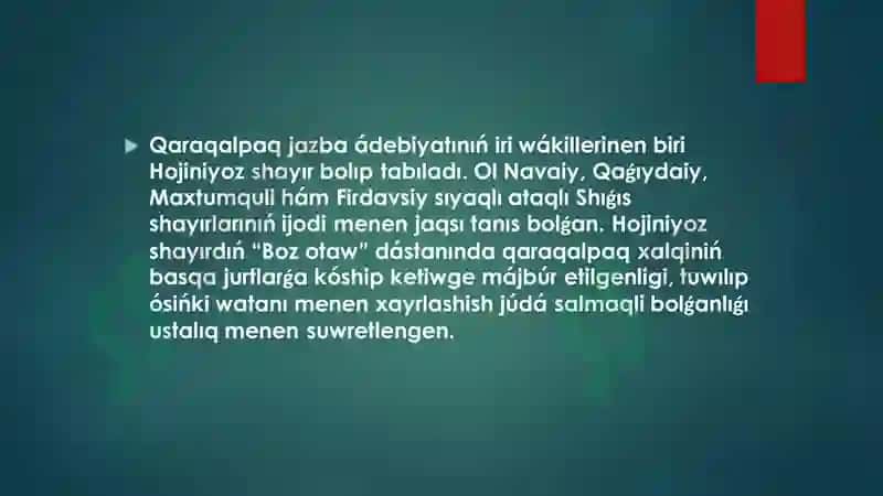 Qaraqalpaq tili 4