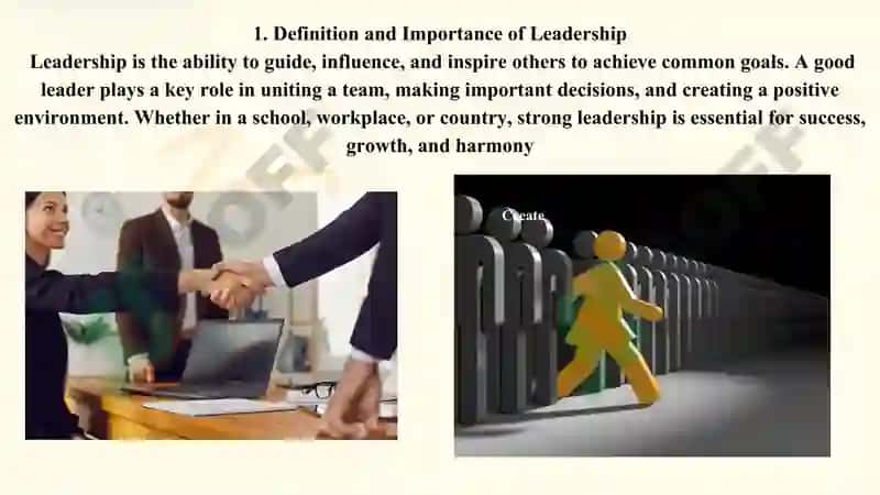 The qualities of a good leader 4