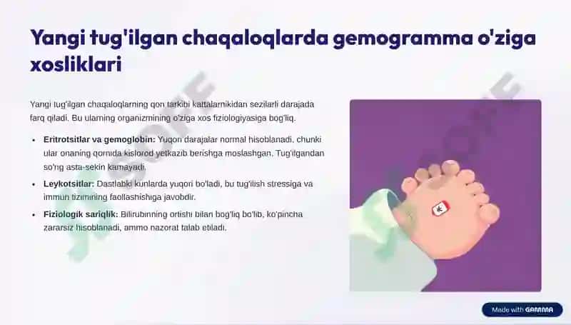 Gemogramma: Diagnostika va talqin 4