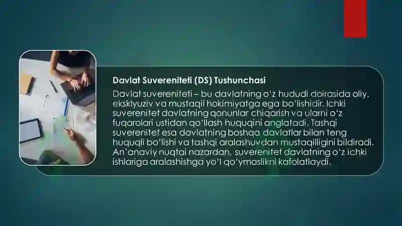 Inson huquqlari va davlat suvereniteti 4