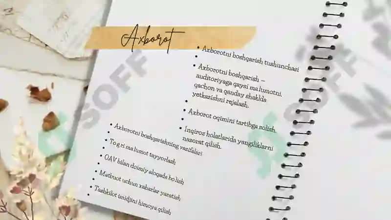 Media aloqalarining asoslari 4