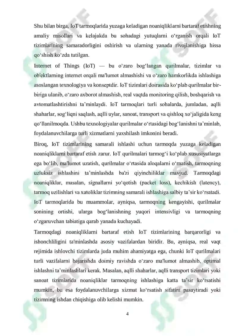 IoT qurilmalarida tarmoqdagi noaniqliklarni bartaraf etish 4