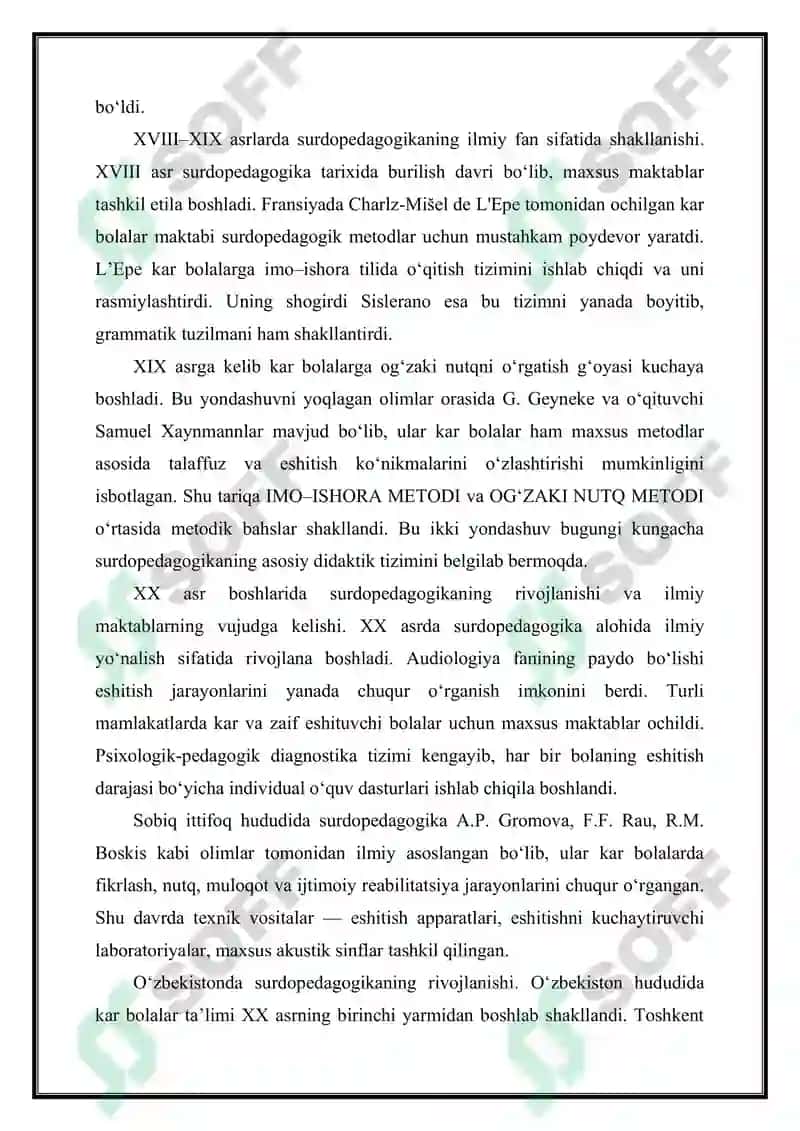 SURDOPEDAGOGIKANING RIVOJLANISH TARIXI 4