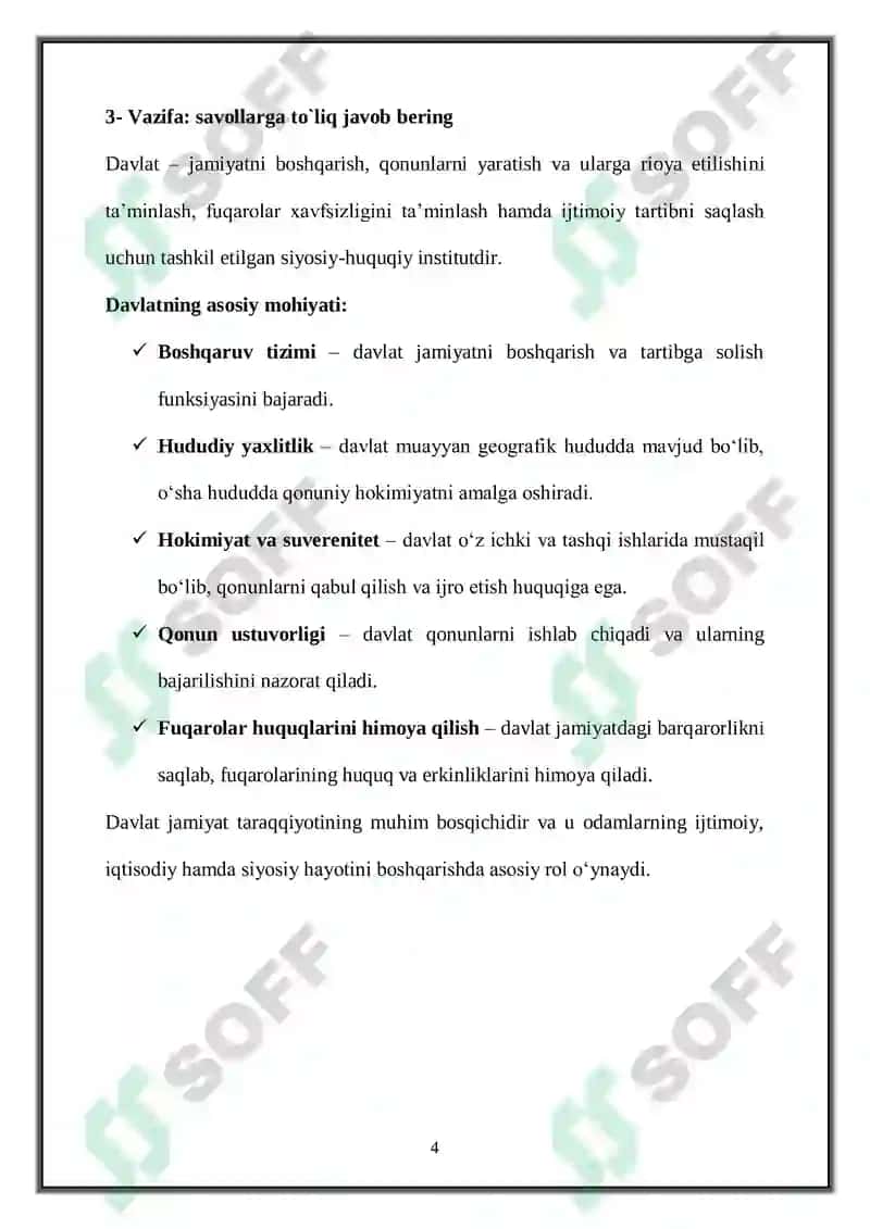 Eng yangi tarix fanining funksiyalari haqidagi jadvali 4