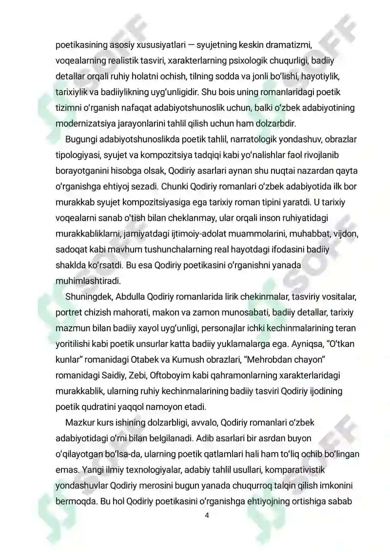 A. Qodiriy romanlari poetikasi 4
