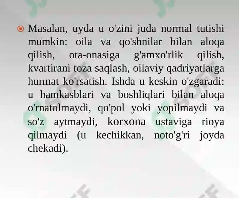 Dezadaptatsiya haqida tushuncha 4
